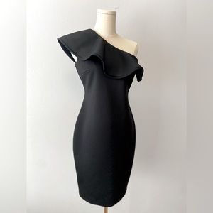 Georgeous Thick Material Calvin Klein Little Black Dress